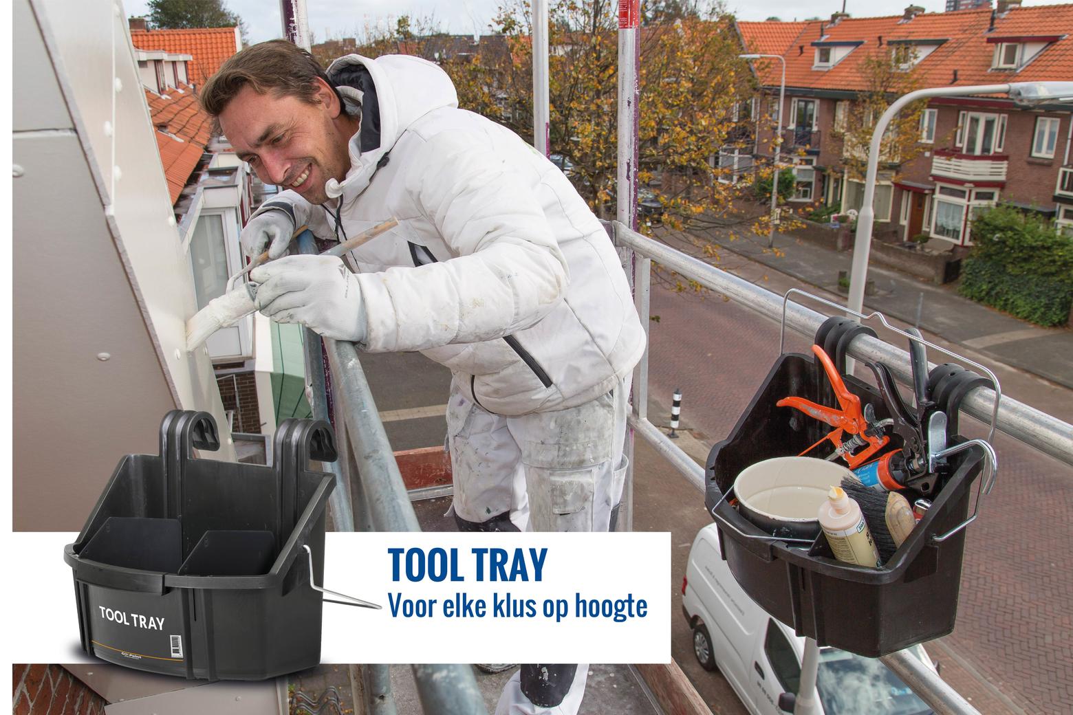 ToolTray: veiliger werken op hoogte