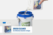 Go!Paint BrushCleaner is het milieuvriendelijke alternatief voor terpentine en water voor het schoonmaken van kwasten.