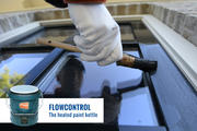 Get better paint flow by warming up the paint to 18-30 degrees Celsius.
